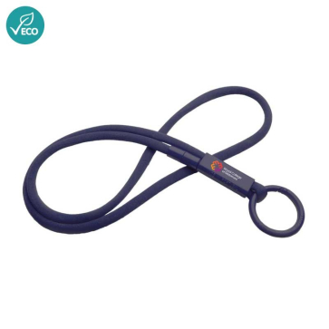 Tube Lanyard With Ring Clip