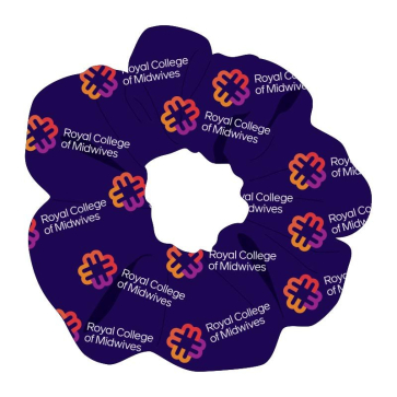 Branded Hair Scrunchies