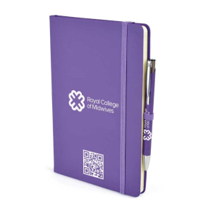 A5 Colour Matched Notebook and Pen