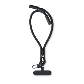 60W Charging Wristband with Phone Holder and Key Clip